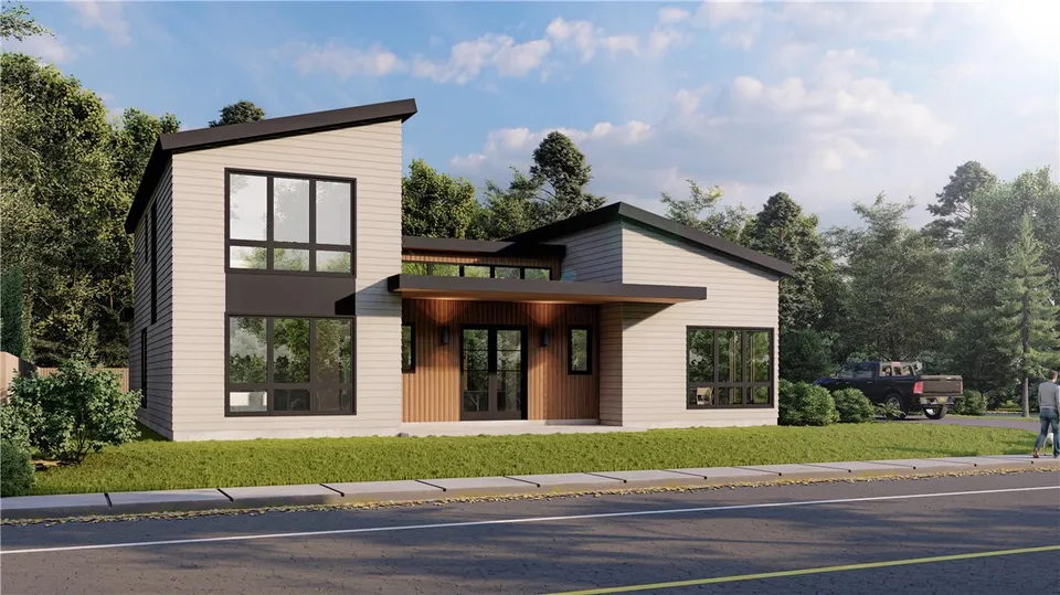 New contemporary building